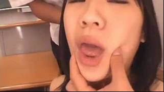 Saya misaki is undressed of uniform and fucked