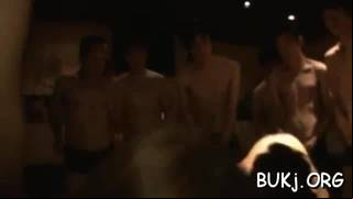 Cutie gets asian cock in her petite pussy until the last drop